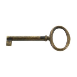 BL CHIAVE P/MOBILI 33706 MM OTTONE ANTICATO