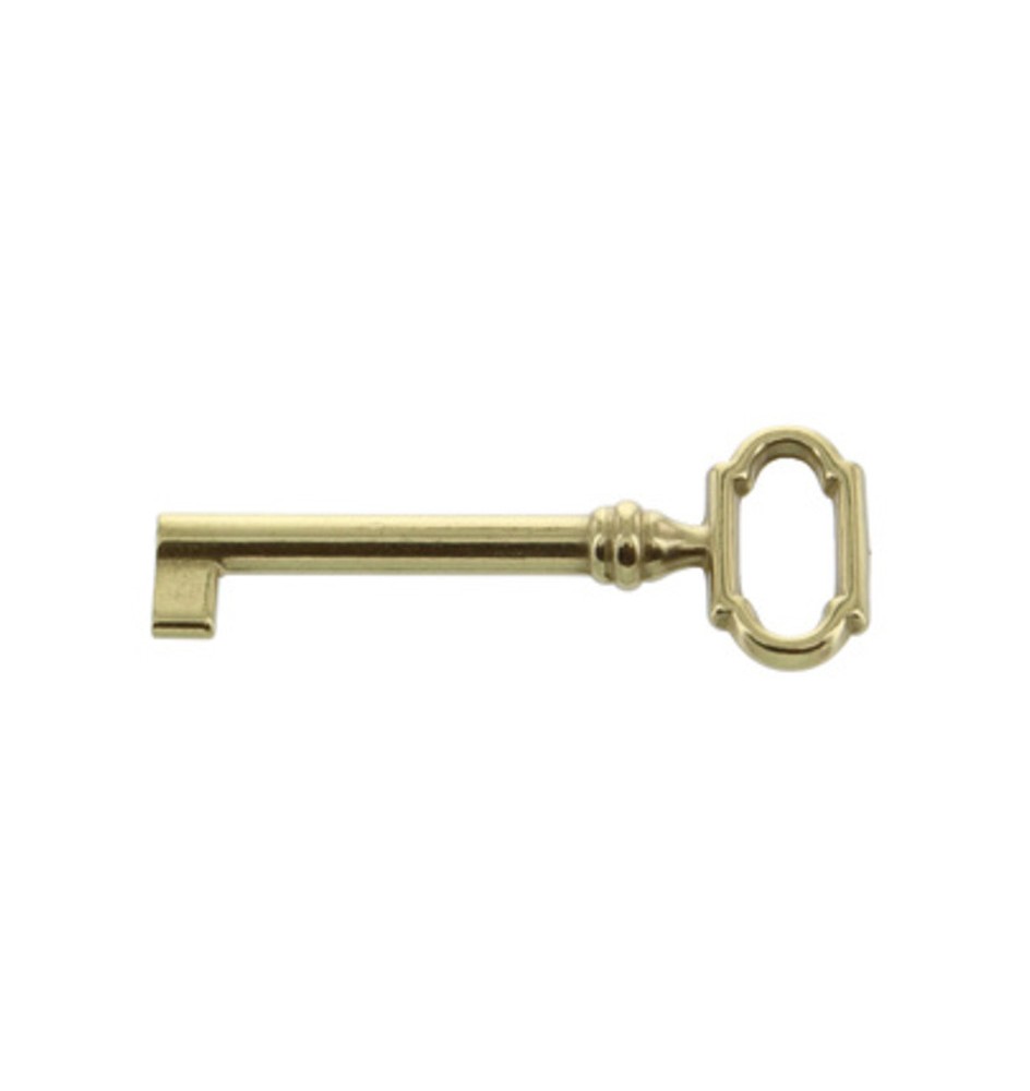 BL CHIAVE P/MOBILI 33727 OTTONE LUCIDO 2 PZ