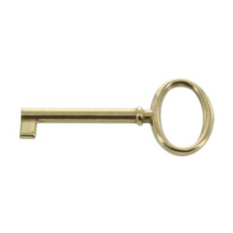 BL CHIAVE P/MOBILI 33706 OTTONE LUCIDO 2 PZ