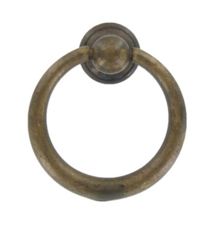 BL MANIGLIA 09202 D 40X46 MM OTTONE ANTICATO