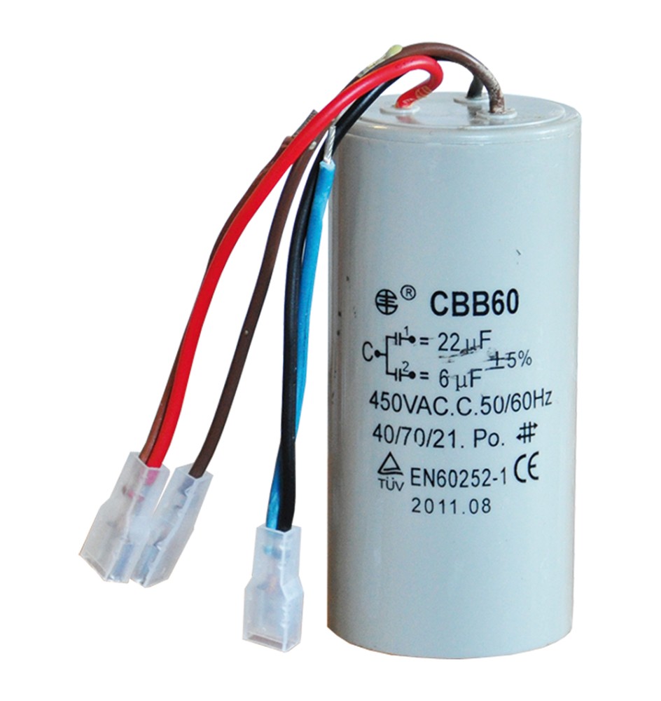 CONDENSATORE per TT 125 - 12,5 mF + 3,5 mF