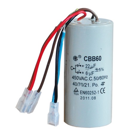 CONDENSATORE per TT 200 - 22 mF + 6 mF