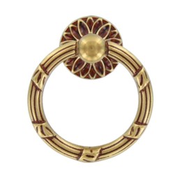BL MANIGLIA 09236 42X49 MM OTTONE PATINE