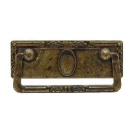 BL MANIGLIA 06060 97X45 MM P.P.OTTONE ANTICATO