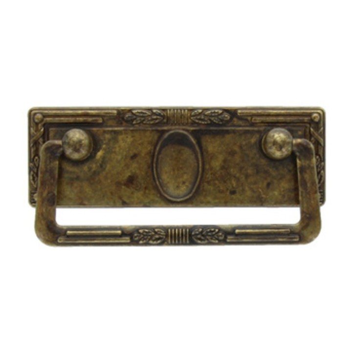 BL MANIGLIA 06060 97X45 MM P.P.OTTONE ANTICATO