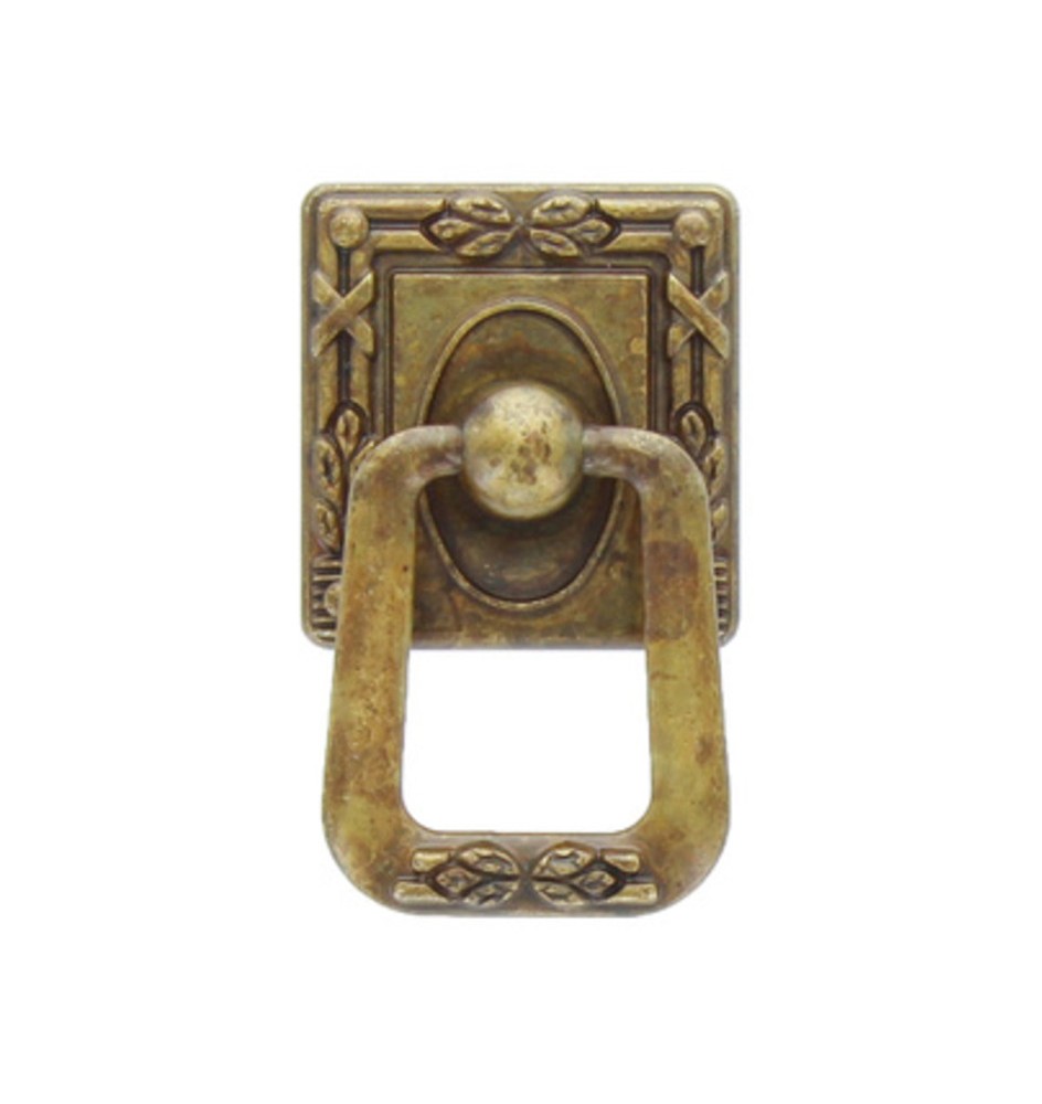 BL MANIGLIA 12060 33X54 MM P.P. OTTONE ANTICATO