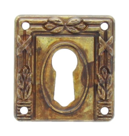 BL BOCCHETTA 30060 33X55 MM OTTONE ANTICATO 2 PZ