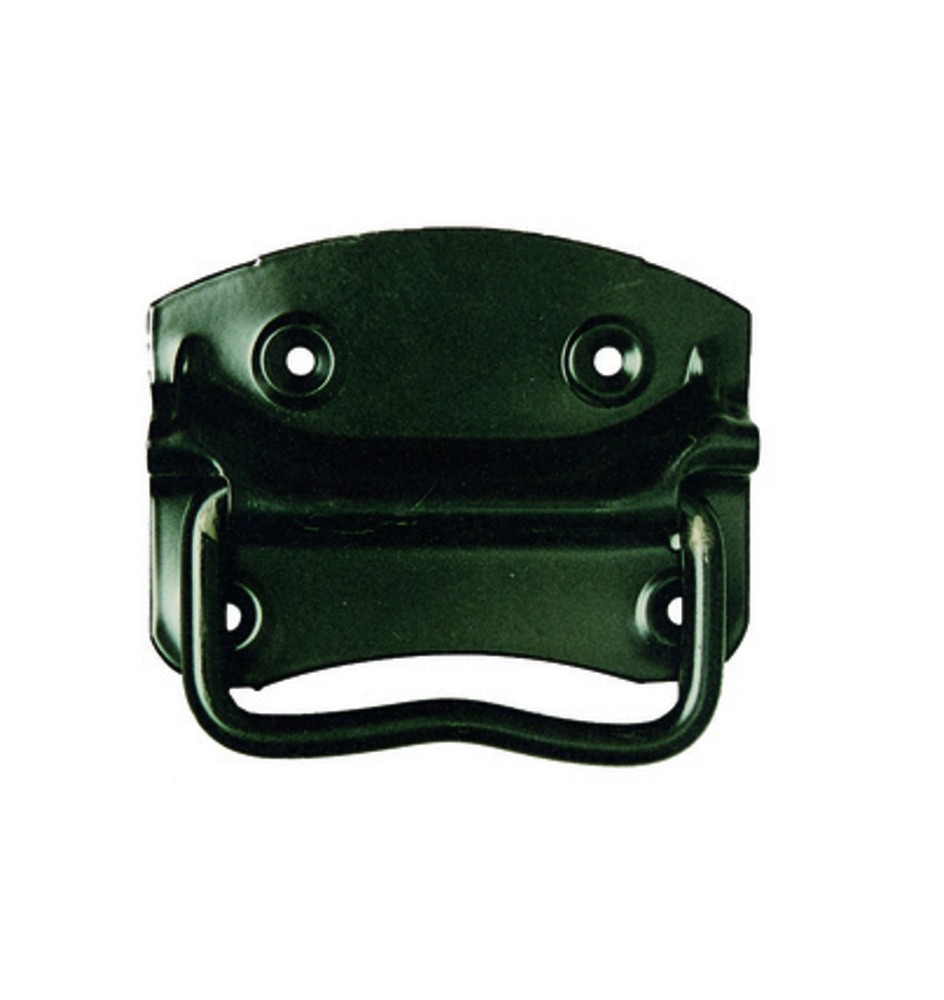MANIGLIA AMERICANA BAULI 110X85 MM FERRO NERO*