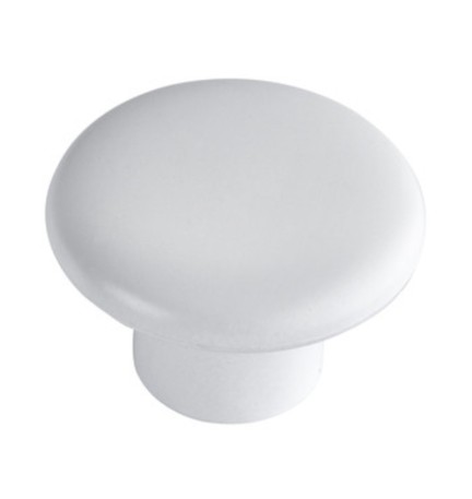 BL POMOLO IN RESINA 24 PP D 32 MM BIANCO 2 PZ
