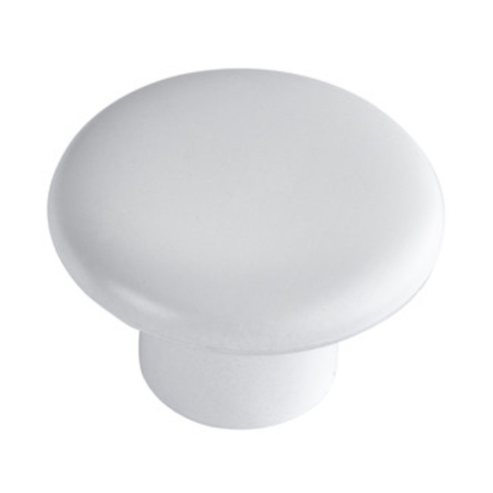 BL POMOLO IN RESINA 24 PP D 32 MM BIANCO 2 PZ
