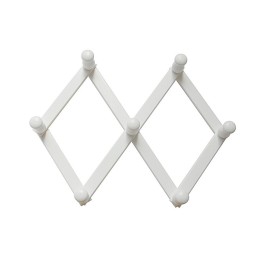 BL APPENDIABITI ESTENSIBILE A 7 GANCI BIANCO*