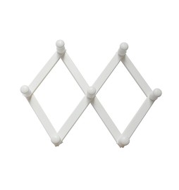 BL APPENDIABITI ESTENSIBILE A 7 GANCI BIANCO*