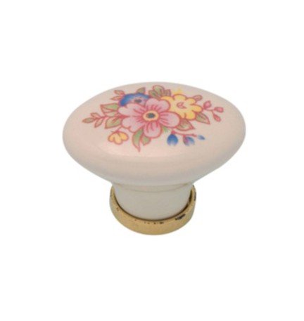 POMOLO PORCELLANA OVALE C/BASE F/15 24X34X25 MM**