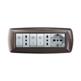PLACCA LIFE LIVING PLAST ALLUMINIO NOTTE 7P