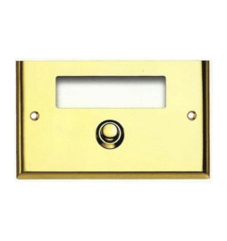 CAMPANELLO OTTONE GOLD NETTUNO C/FINESTRA L V