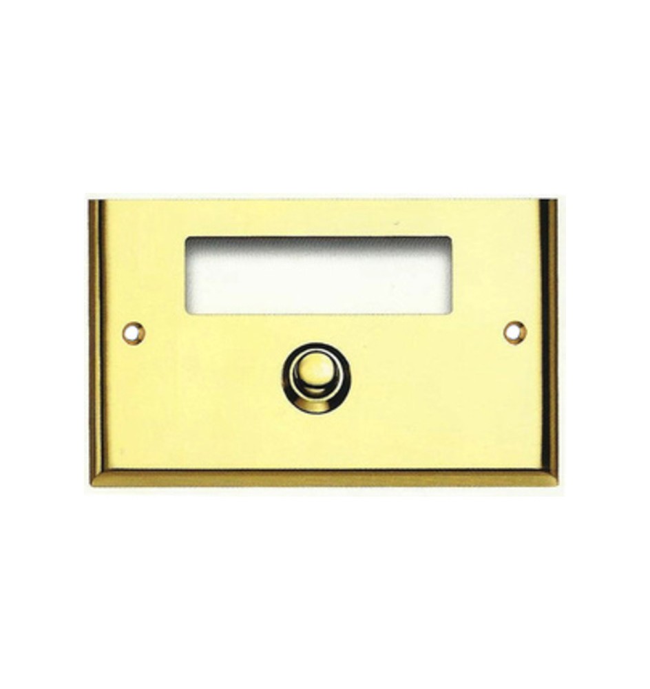 CAMPANELLO OTTONE GOLD NETTUNO C/FINESTRA L V