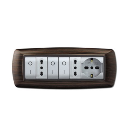 PLACCA LIFE LIVING PLAST WENGE 7P