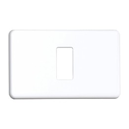 BL COPRINTERRUTTORE PLASTICA 1P BIANCO 2 PZ*