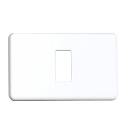 BL COPRINTERRUTTORE PLASTICA 1P BIANCO 2 PZ*