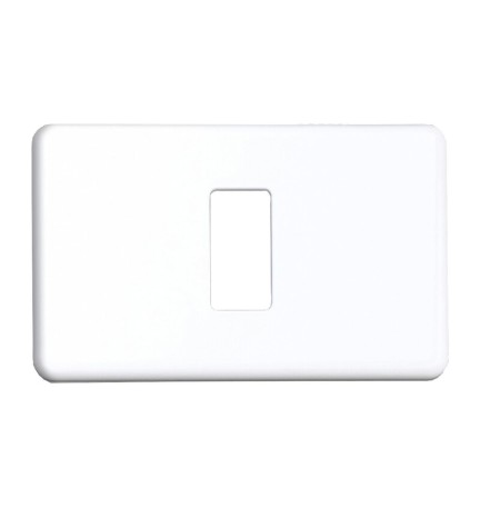 BL COPRINTERRUTTORE PLASTICA 1P BIANCO 2 PZ*