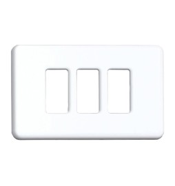 BL COPRINTERRUTTORE PLASTICA 3P BIANCO 2 PZ*