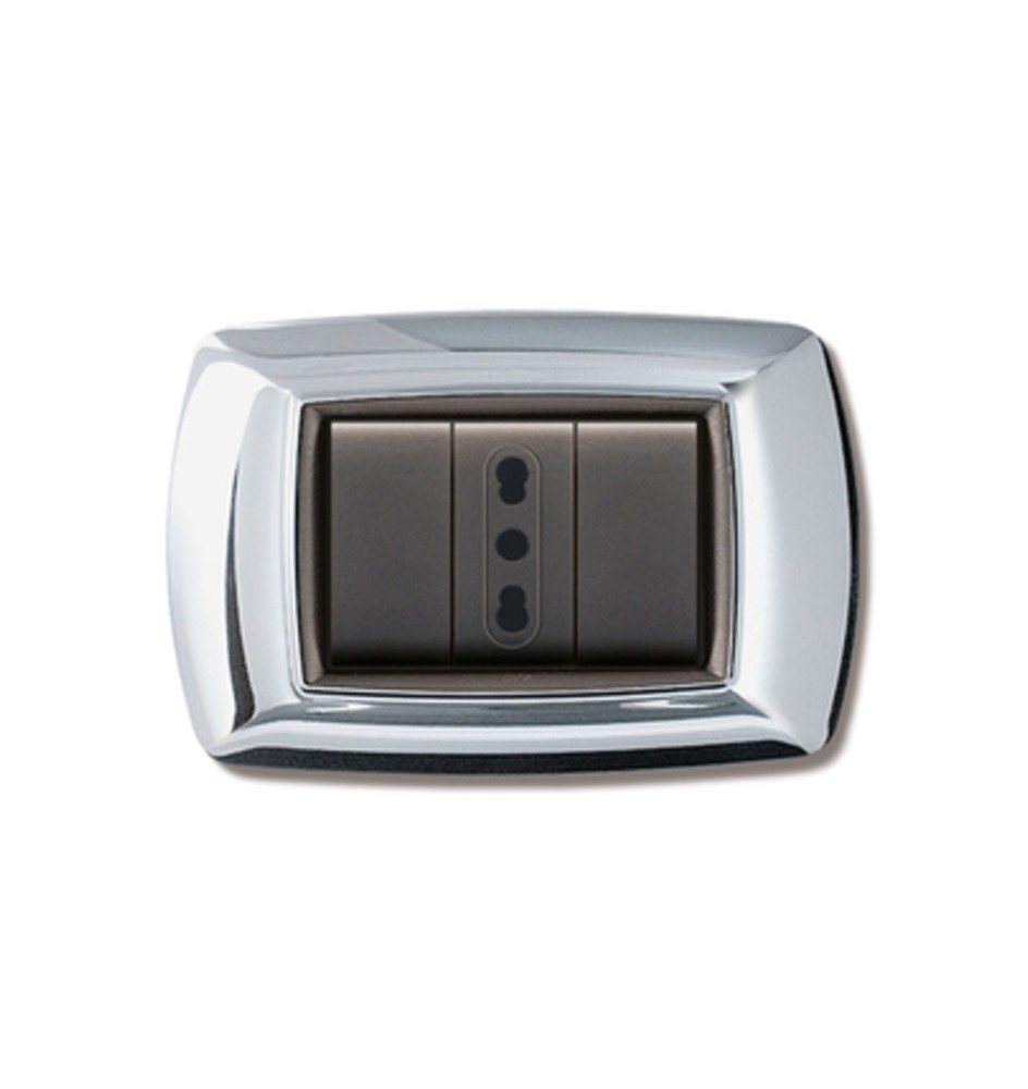 PLACCA LIFE LIVING PLAST CROMO 3P