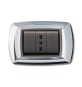 PLACCA LIFE LIVING PLAST CROMO 3P