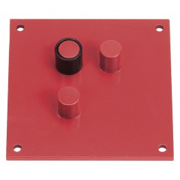 PIASTRA PIEGAFERRO cm 18 x 18 ø mm 16
