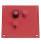 PIASTRA PIEGAFERRO cm 18 x 18 ø mm 16