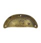 MANIGLIA OTTONE 15122 77X31 MM ANTICATO**