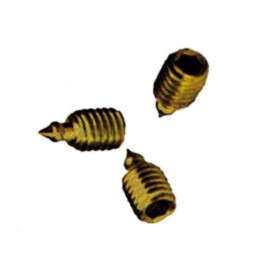 GRANI P/MANIGLIE 6X6 ZINCATO GIALLO CF 50 PZ