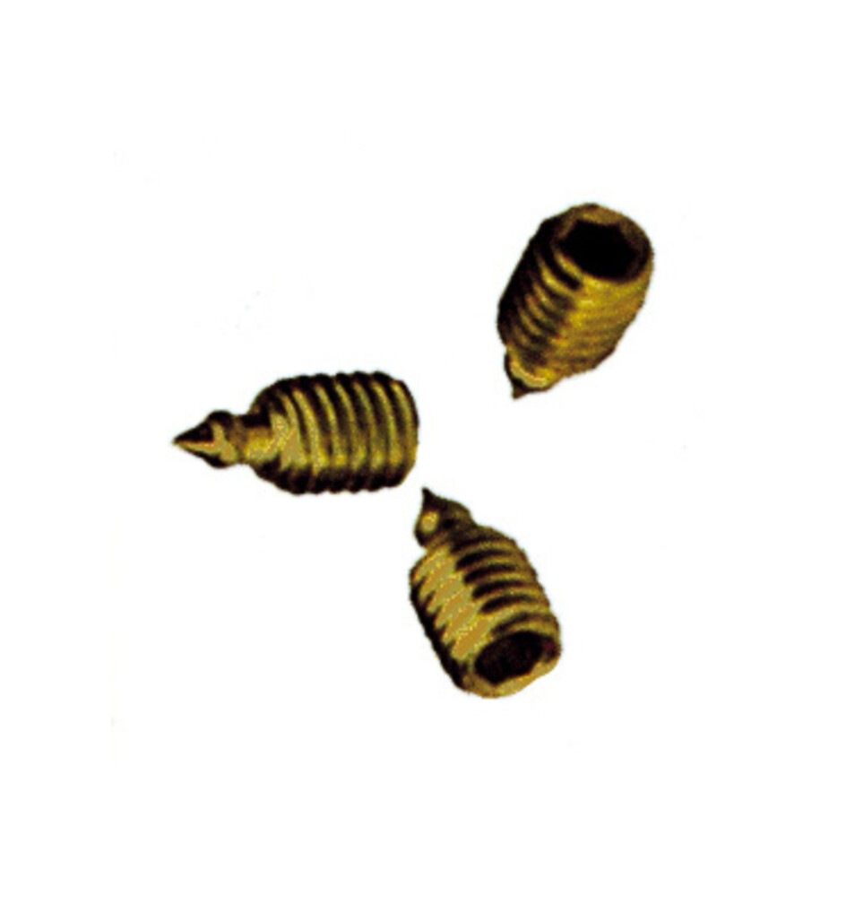 GRANI P/MANIGLIE 6X6 ZINCATO GIALLO CF 50 PZ