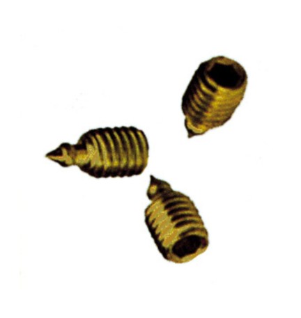 GRANI P/MANIGLIE 6X6 ZINCATO GIALLO CF 50 PZ