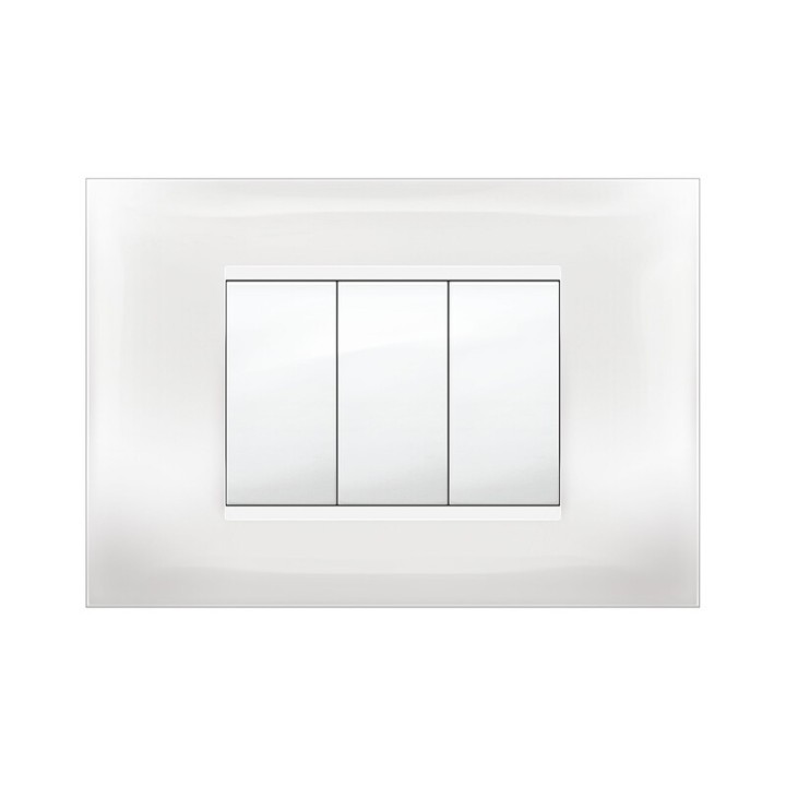 PLACCA MIVIDA PLANA BIANCO 3P