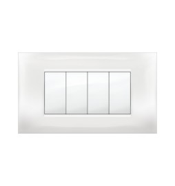 PLACCA MIVIDA PLANA BIANCO 4P