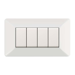 PLACCA EASY MATIX BIANCO 4P