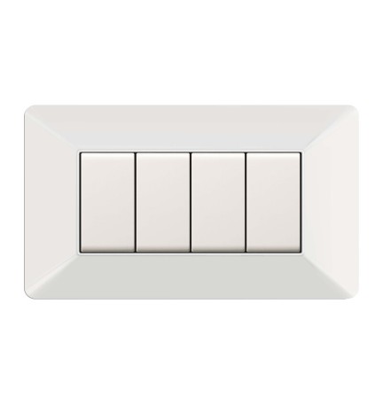 PLACCA EASY MATIX BIANCO 4P