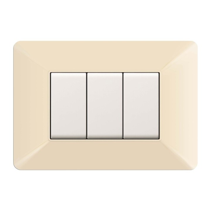 PLACCA EASY MATIX AVORIO 3P