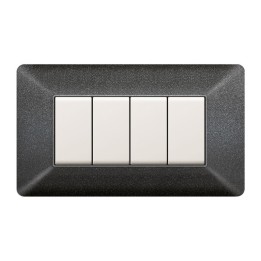 PLACCA EASY MATIX GRIGIO NOTTE 4P