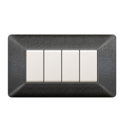 PLACCA EASY MATIX GRIGIO NOTTE 4P