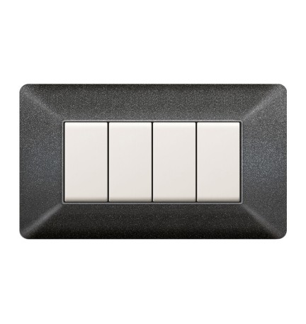 PLACCA EASY MATIX GRIGIO NOTTE 4P