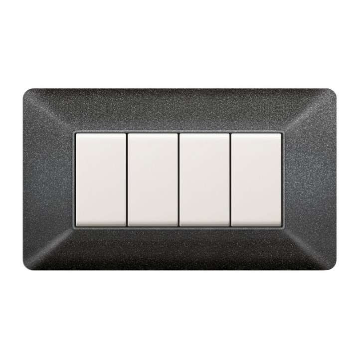 PLACCA EASY MATIX GRIGIO NOTTE 4P