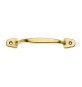 MANIGLIA OTTONE FISSA 100 MM**