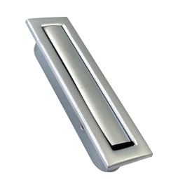 MANIGLIA ZAMA MG40322 72X20 MM CROMO LUCIDO