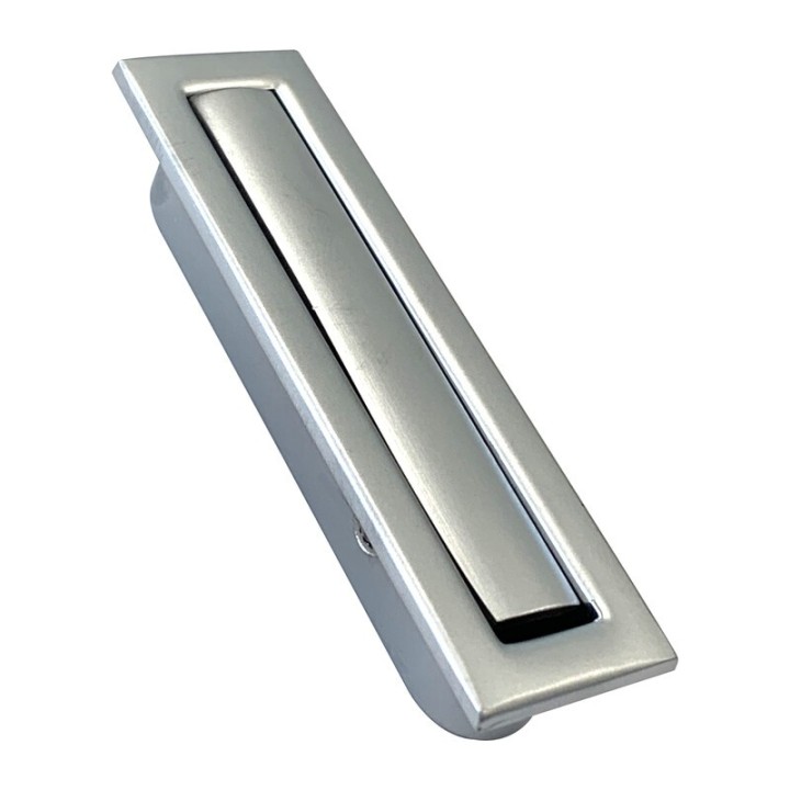 MANIGLIA ZAMA MG40323 72X20 MM CROMO OPACO