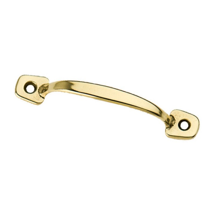 BL MANIGLIA OTTONE FISSA 80 MM 2 PZ