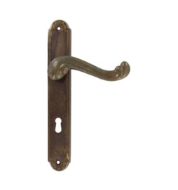 MANIGLIA OTTONE BRONZATO BAROCCO Q.8/70