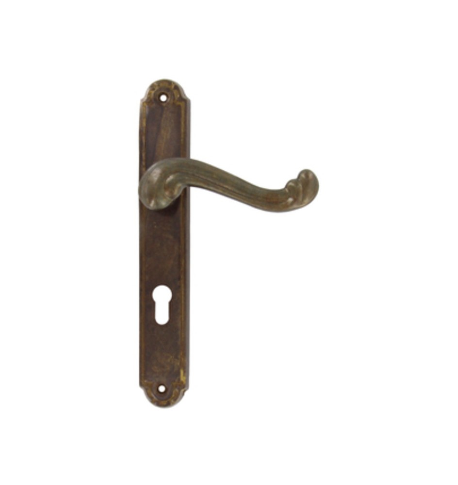 MANIGLIA OTTONE BRONZATO BAROCCO F.Y.