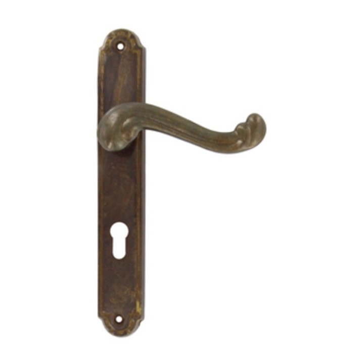 MANIGLIA OTTONE BRONZATO BAROCCO F.Y.