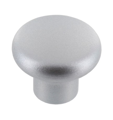 BL POMOLO IN RESINA 24 PP D 24 MM GRIGIO 2 PZ